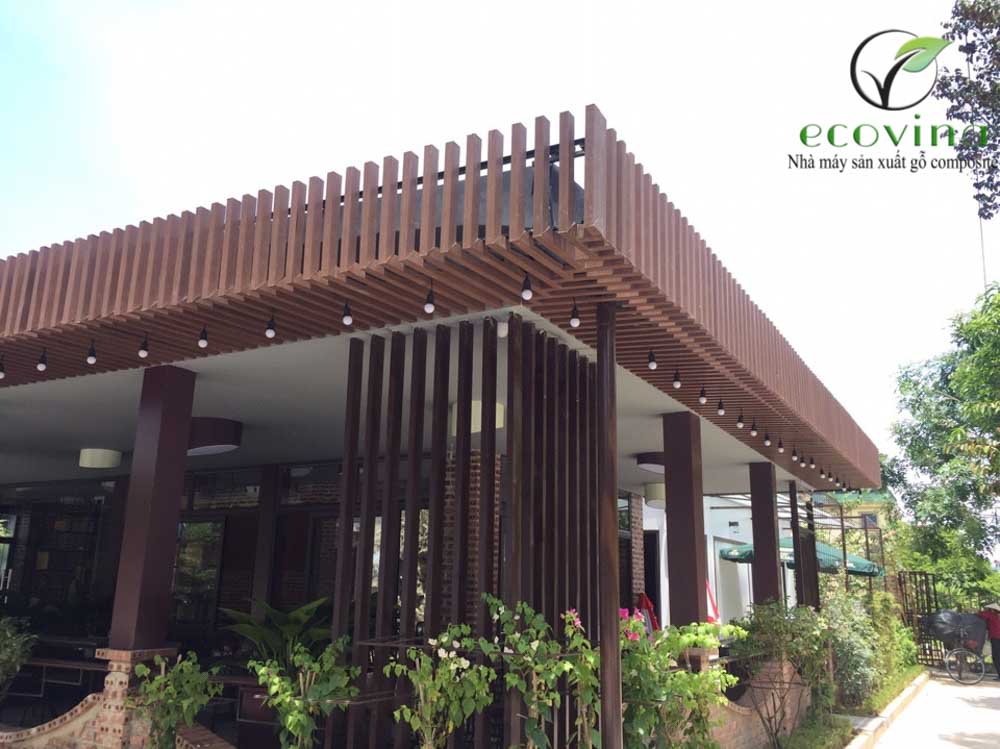 Báo giá lam chắn nắng gỗ nhựa Composite Ecovina 2023 tại Huế, Đà Nẵng và các tỉnh miền Trung