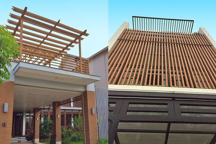Báo giá lam chắn nắng gỗ nhựa bảo vệ tốt nhất, độ bền dài lâu cho ngôi nhà
